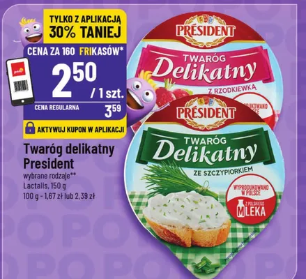 Twaróg delikatny  promocja w POLOmarket