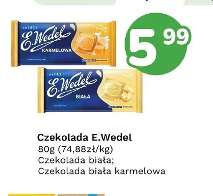 Czekolada gorzka truskawkowa E. wedel promocja w Limonka