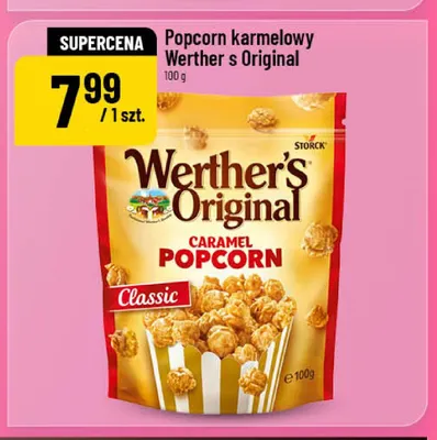 Popcorn karmelowy Werther's Original Classic promocja w POLOmarket