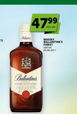 Whisky Ballantine's Finest promocja w Euro Sklep