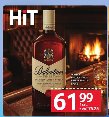 Whisky Ballantine's Finest promocja w Selgros