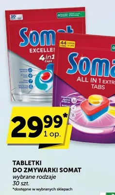 Tabletki do zmywarki Somat promocja w ABC