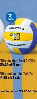 Piłka do siatkówki ZaZiZo promocja w POLOmarket