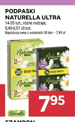 Podpaski Naturella Ultra promocja w Stokrotka