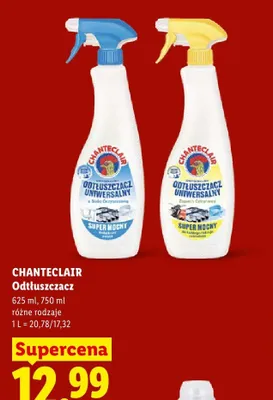 Odtłuszczacz uniwersalny o zapachu cytrynowym Chanteclair promocja w Lidl