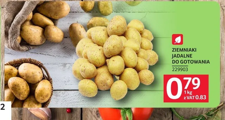 Ziemniaki jadalne do gotowania promocja w Selgros
