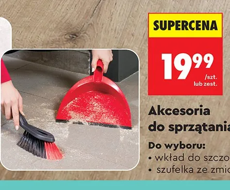 Szufelka ze zmiotką promocja w Biedronka