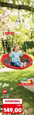 Huśtawka gniazdo promocja w Kaufland