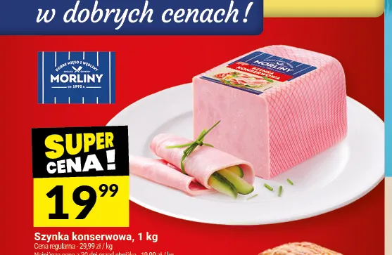 Szynka konserwowa Morliny promocja w Twój Market