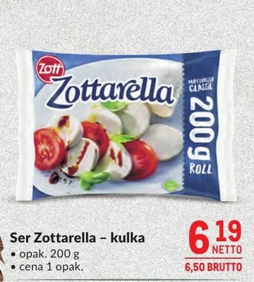Ser Zottarella - kulka Zott promocja w Makro