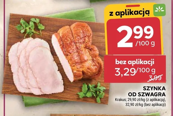 Szynka od Szwagra Krakus promocja w Stokrotka