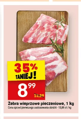 Żebra wieprzowe pieczeniowe promocja w Twój Market
