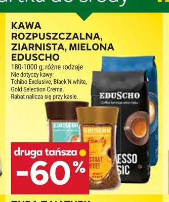 Kawa mielona Eduscho promocja w Stokrotka