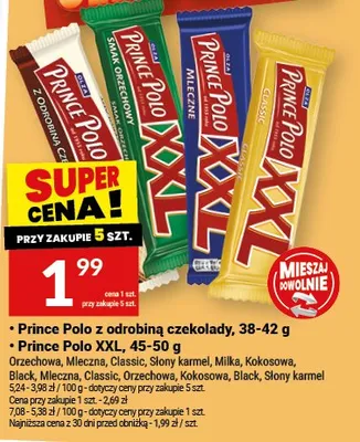 Prince Polo XXL Black promocja w Twój Market