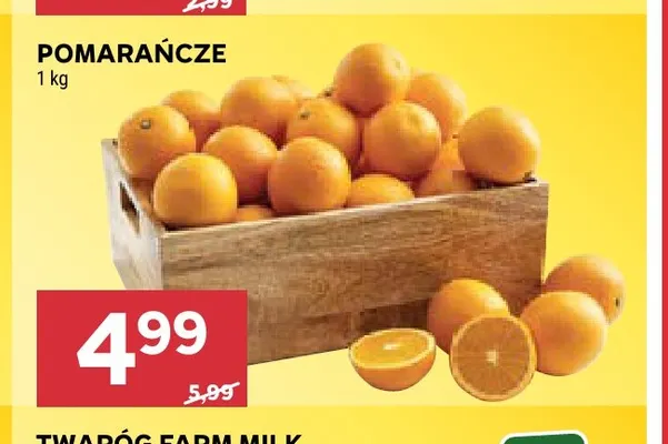Pomarańcze promocja w Stokrotka