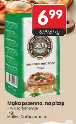 Mąka pszenna na pizzę Molino Dallagioranna promocja w Market Point