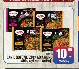 Danie gotowe zupa Asia Menu Hortex promocja w Tomi Markt