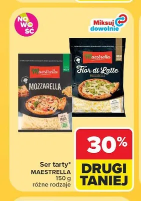 Ser tarty Fior di Latte Maestrella promocja w Carrefour