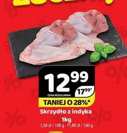 Skrzydło z indyka promocja w Delfin