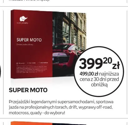 Zestaw podarunkowy Super Moto promocja w Empik