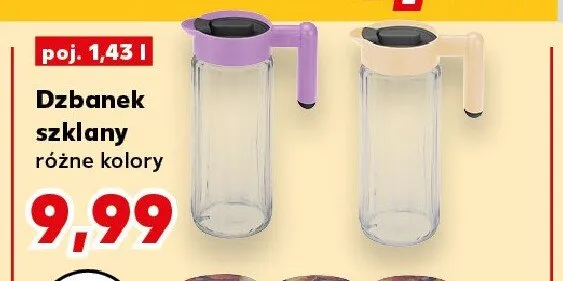 Dzbanek szklany 1,43 l promocja w Kaufland