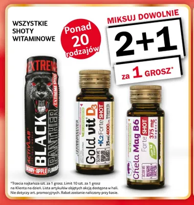 Shoty witaminowe promocja w Selgros