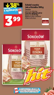 Schab Jak u Dziadka Sokołów promocja w TOPAZ