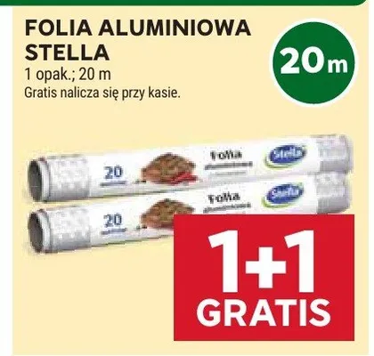 Folia aluminiowa promocja w Stokrotka