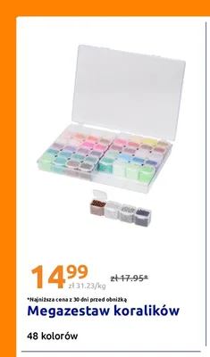 Megazestaw koralików promocja w Action