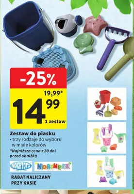 Zestaw do piasku Norimpex promocja w Intermarche