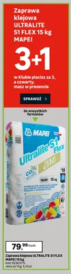 Zaprawa klejowa Ultralite S1 Flex Mapei promocja w Leroy Merlin