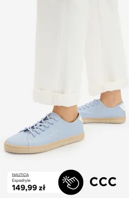 Espadryle Nautica promocja w CCC
