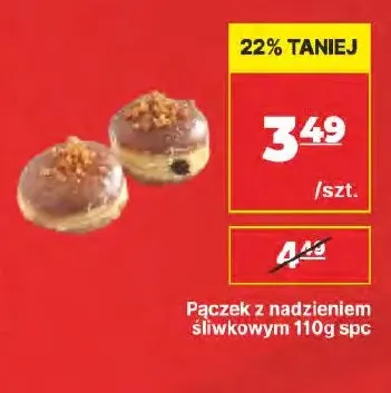 Pączek z nadzieniem śliwkowym SPC promocja w API Market
