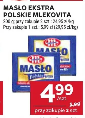 Masło promocja w Stokrotka