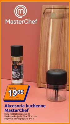 Deska do krojenia MasterChef 38x27x1 cm promocja w Action