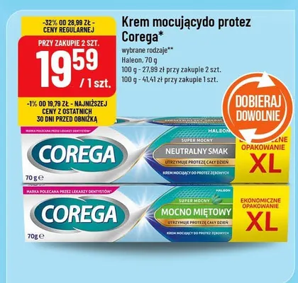 Krem mocującydo protez promocja w POLOmarket