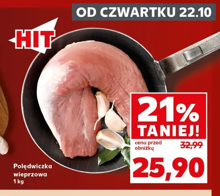 Polędwiczka wieprzowa promocja w Kaufland