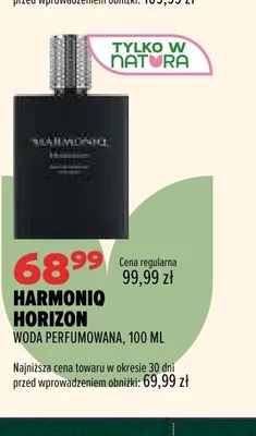 Woda perfumowana Harmoniq Horizon promocja w Drogerie Natura