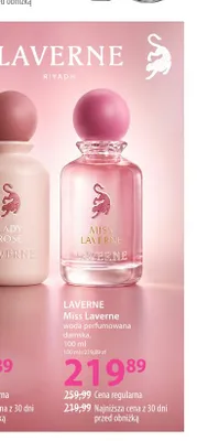 Woda perfumowana damska Laverne Miss promocja w Hebe