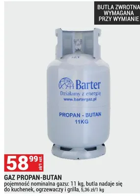 Gaz propan-butan promocja w Merkury Market