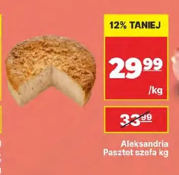Pasztet szefa Aleksandria promocja w API Market