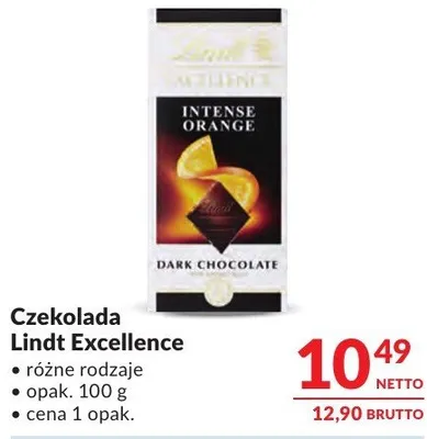 Czekolada Lindt Excellence promocja w Makro