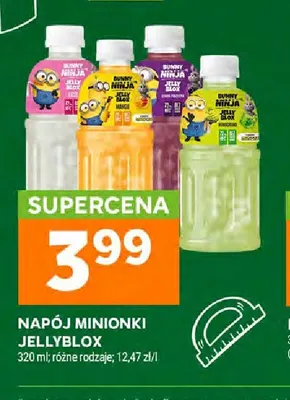 Napój Minionki Jellyblox mango promocja w Stokrotka