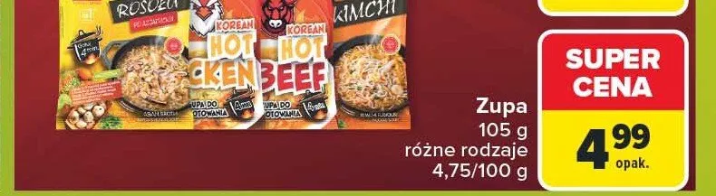 Zupa błyskawiczna Vifon Rosół promocja w Carrefour Market
