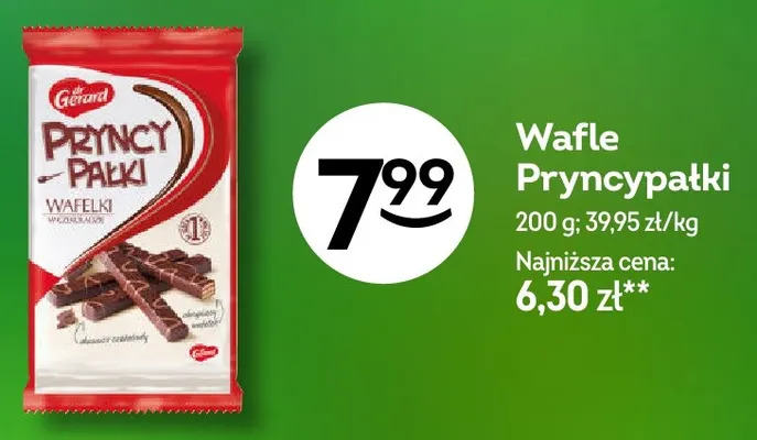 Wafle Pryncypałki Dr Gerard promocja w Żabka