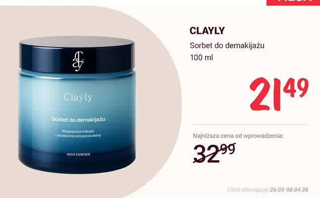Sorbet do demakijażu promocja w Rossmann