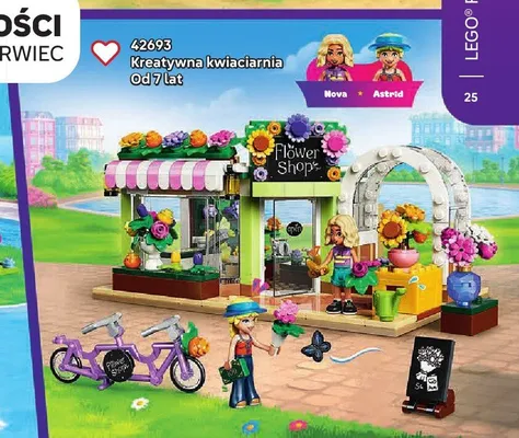 Klocki LEGO Friends 42693 Kreatywna kwiaciarnia promocja w LEGO