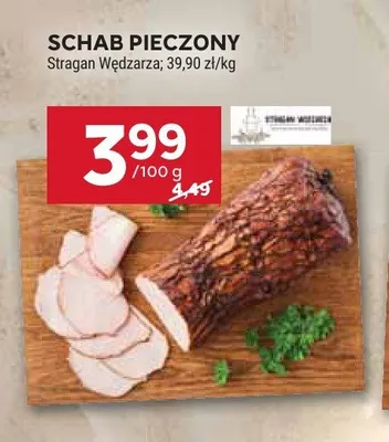 Schab pieczony Stragan Wędzarza promocja w Stokrotka