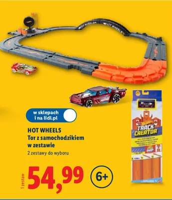 Tor z samochodzikiem w zestawie promocja w Lidl