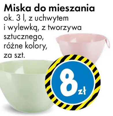 Miska do mieszania promocja w Tedi